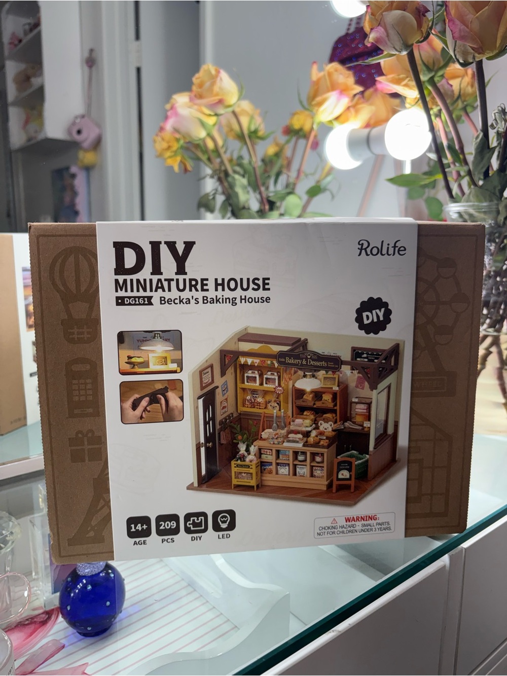 Rolife DIY Miniature House - Becka's Baking House (Brown)
